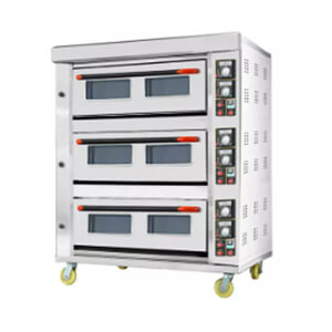 3 Deck 12 Tray Gas Deck Oven