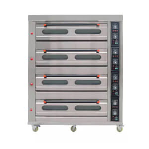 4 Deck 12 Tray Gas Deck Oven