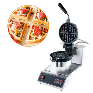 Rotary Pizza Waffle Machine