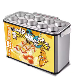 10 Molds Electric Egg Roll Machine