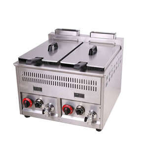 18L Double Gas Fryer Machine