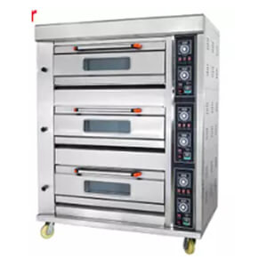 3 Deck 9 Tray Gas Deck Oven