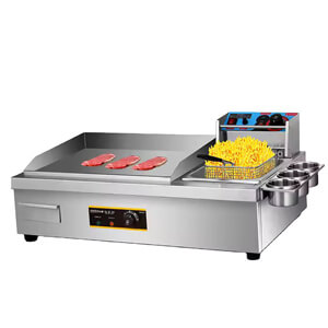 2 in 1 Grill and Fryer Machine