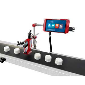 Automatic Tij Inkjet Printer Machine with Uv Drying Light