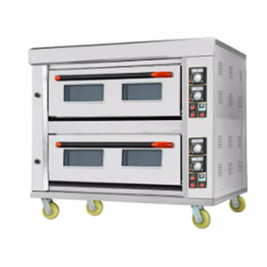 2 Deck 4 Tray Gas Deck Oven